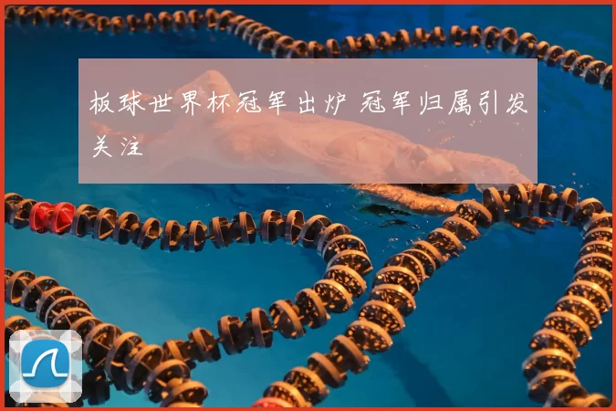 板球世界杯冠军出炉 冠军归属引发关注