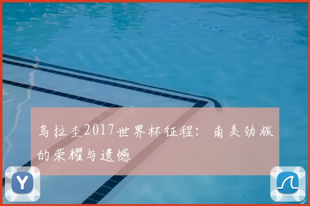 乌拉圭2017世界杯征程：南美劲旅的荣耀与遗憾