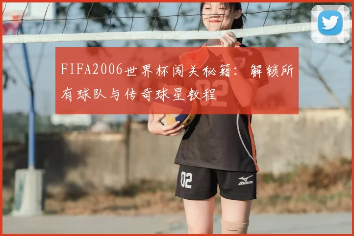 FIFA2006世界杯闯关秘籍：解锁所有球队与传奇球星教程