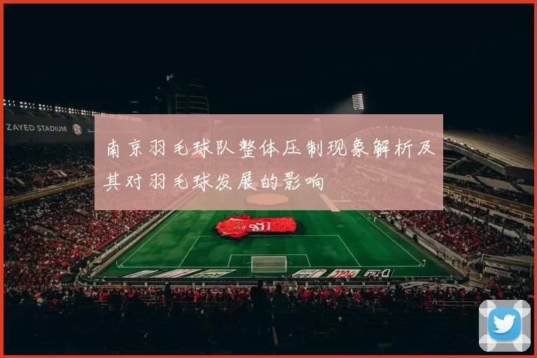 南京羽毛球队整体压制现象解析及其对羽毛球发展的影响